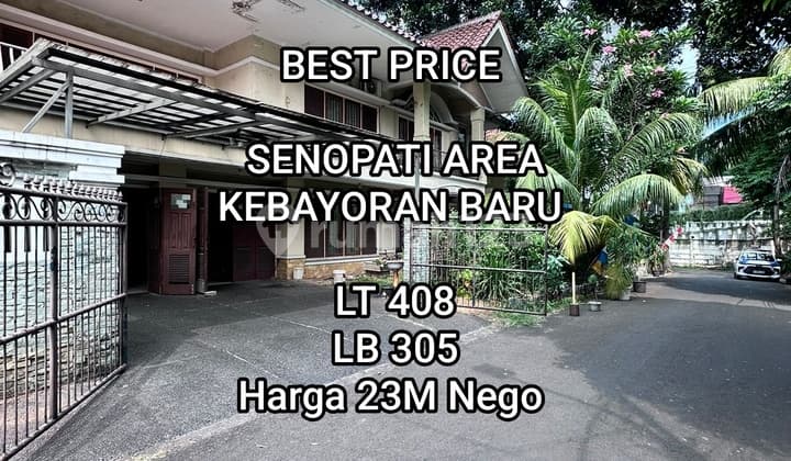 Jual Rumah Harga Terbaik Di Senopati Area Jakarta Selatan