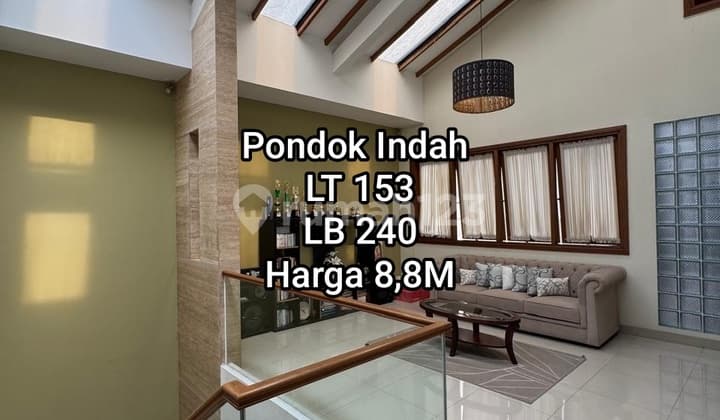 Rumah Siap Huni di Pondok Indah Jakarta Selatan