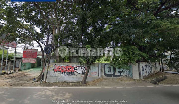 Tanah Hook Dijual Jalan Daan Mogot Raya Cengkareng - Luas 750m2