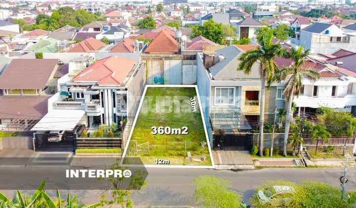 Dijual Kavling Puri Indah Depan Jalan Lebar Luas 360m2 Kembangan Jakbar