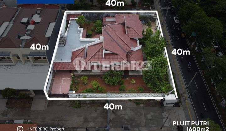 Rumah Tanah Komersial di Jalan Raya Pluit Cocok Untuk Perkantoran