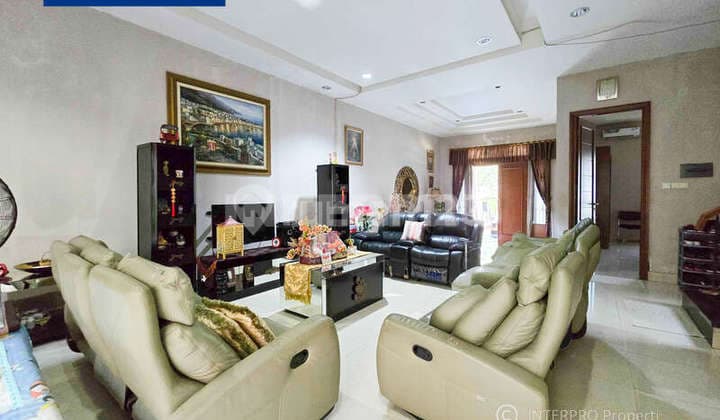 Rumah 3 Lantai Dijual Permata Buana Ada Taman Belakang - LT 250m2