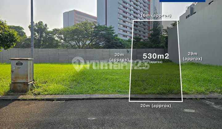 Kavling Alam Sutera Cluster Sutera Victoria Luas Tanah 530m2
