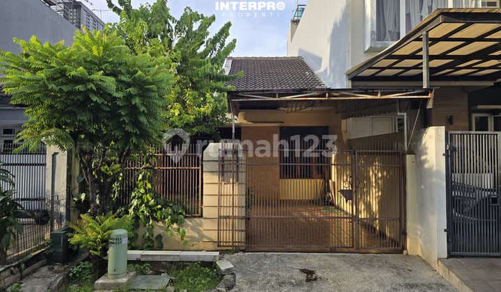 Rumah Hitung Tanah Dijual Intercon Cocok Untuk Bangun Ulang 117m2