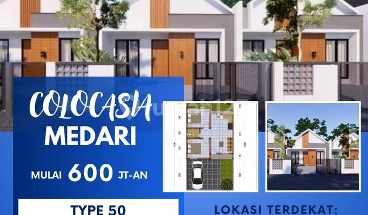 Cuma 1 Menit ke Jl. Magelang! Rumah Modern Siap KPR