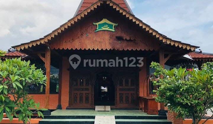 Resto Joglo Jati Mewah Klasik Etnik Maguwoharjo Sleman Jogja.TERBAIK!