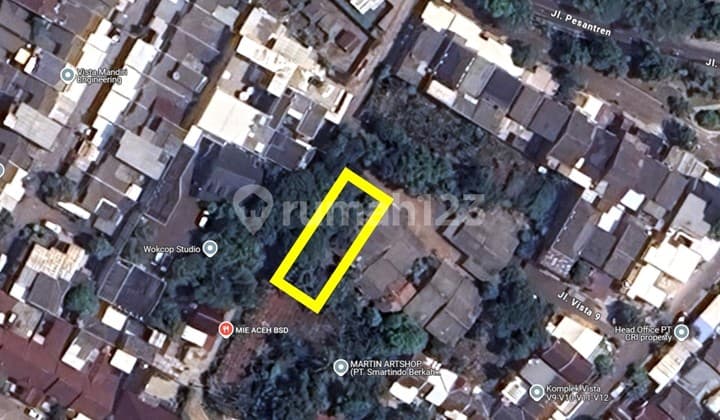 Plot location in Jelupang area, Tangerang, 0003 Mar