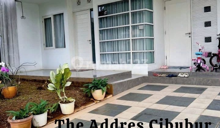 Rumah 2 Lantai Cantik Rapi, Siap Huni The Address Cibubur - HGB