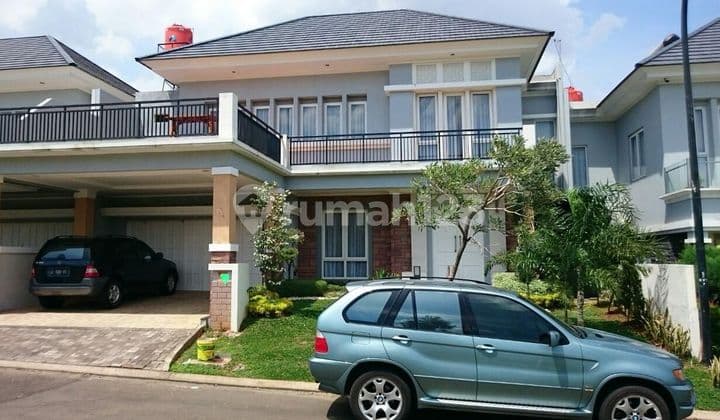 Rumah 2 Lantai Mewah Full-Furnished & Strategis Kota Wisata - SHM