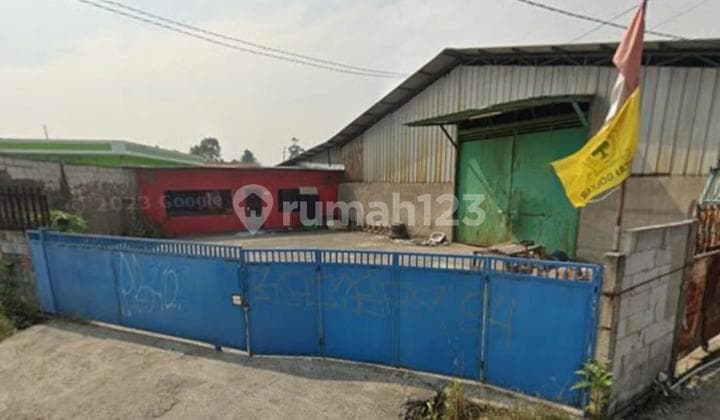 Gudang + Kantor Ex Workshop 800 m², Cikarang Akses Truck - SHM