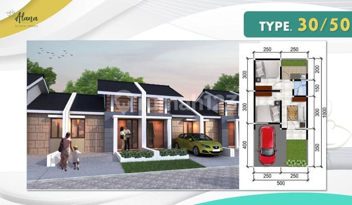 Rumah Murah Ready Stok Di Alana Regency Surabaya
