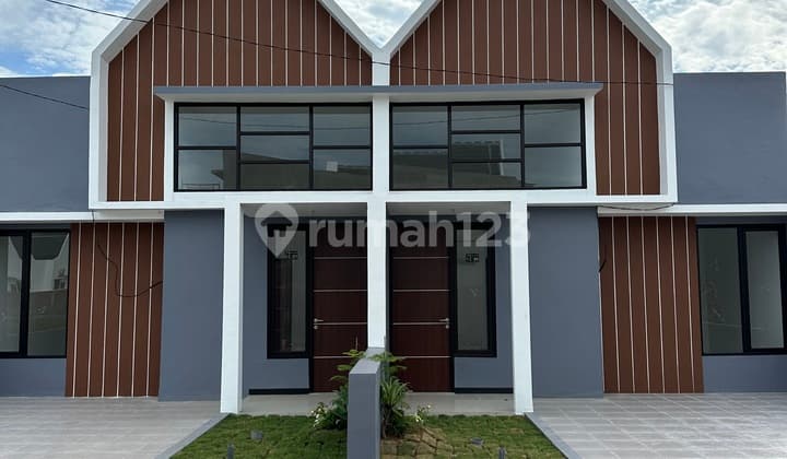 Rumah 1 Lantai Konsep Scandinavian Ukuran Tanah Jumbo Di Sidoarjo