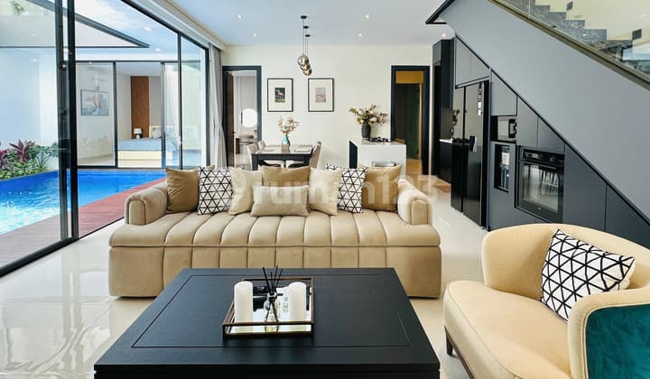 Brand New Modern 3 Bedrooms Villa At Berawa-canggu