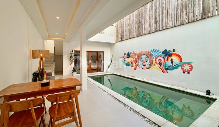 Freehold Minimalist 2 Bedroom Villa In Canggu