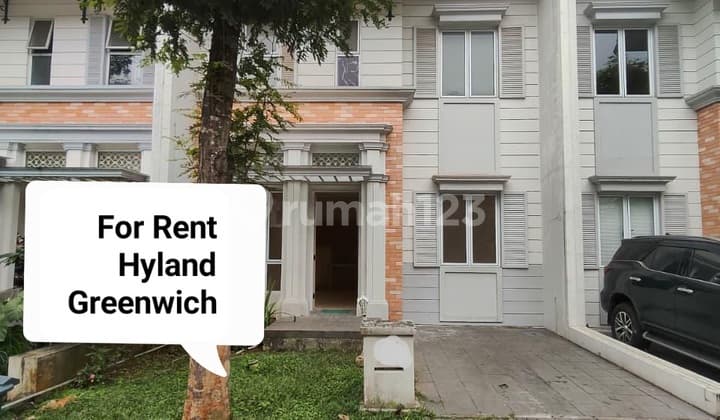 Rumah sewa di Greenwich BSD. Lokasi strategis dan siap huni.