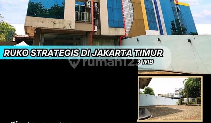 Dijual Cepat Ruko Strategis Pinggir Jalan Raya di Jakarta Timur