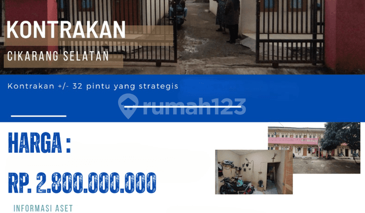 Ready-to-Occupy Kost with 32 Rooms in South Cikarang – High Return Investment, Strategic Location!