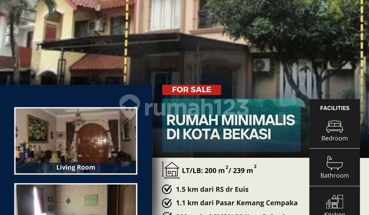 Dijual Cepat Rumah Minimalis Bagus Dan Asri di Jatibening
