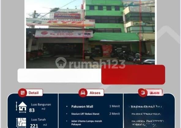 Dijual Cepat Ruko di Bekasi Selatan.