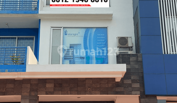 Ruko siap pakai, 500m dr pintu tol cikarang, HGB di Cikarang Square, Cikarang, Bekasi