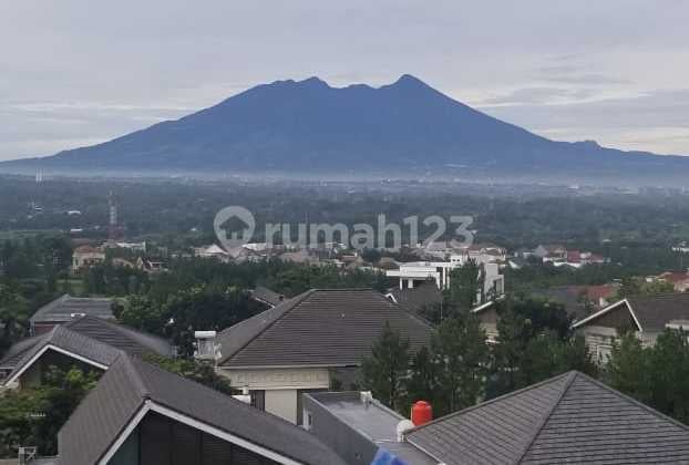 Rumah view gunung cluster hilltop Sentul city