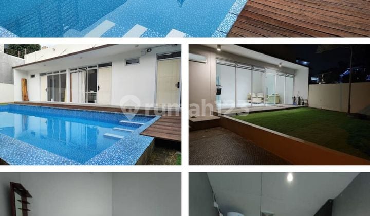 Rumah kolam renang meditrania Sentul city