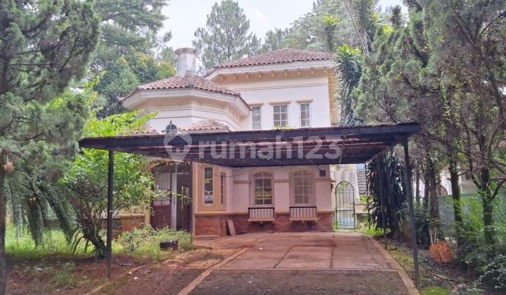 House for sale at a low price, hook type, front cluster of Sentul City.