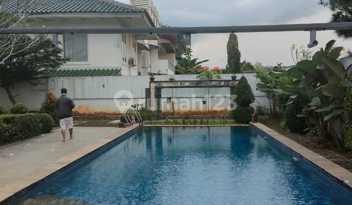 Disewakan Rumah Bgh Raya Kolam Renang View Gunung Salak Cluster Bukit Golf Hijau Sentul City Bogor