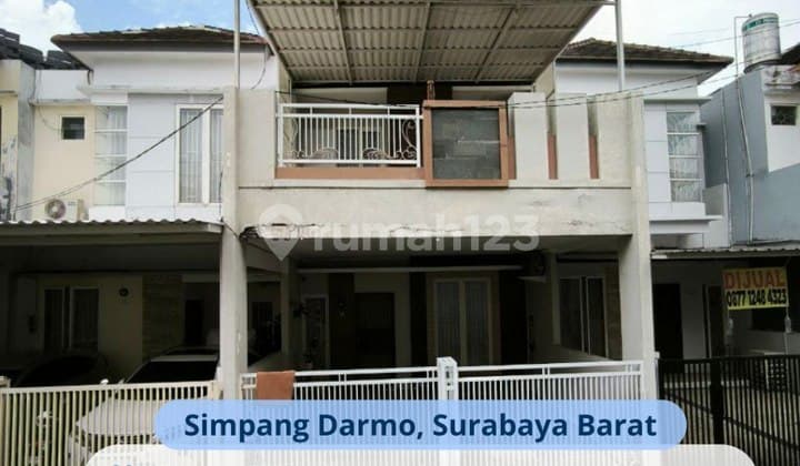 Rumah di Simpang Darmo Permai Siap Huni SHM Nego