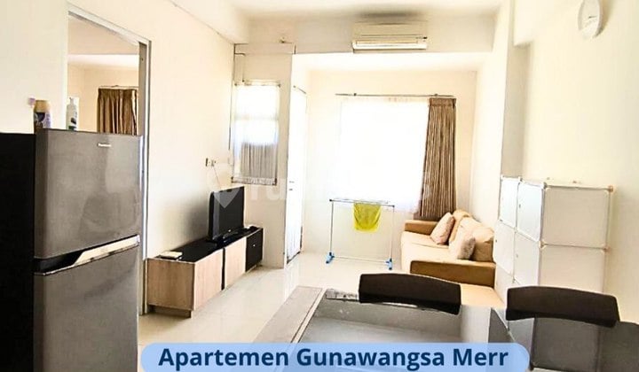 Gunawangsa Merr Apartment 2 Bedroom Furnished Near Stikom