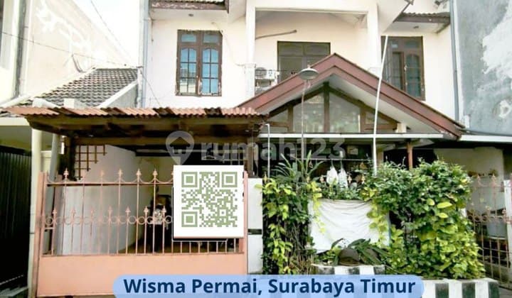Rumah di Wisma Permai belakang Galaxy Mall dekat UNAIR MURAH