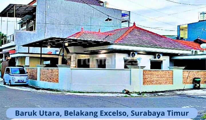 Rumah Di Belakang Excelso Merr Baruk Utara Hook Shm Murah