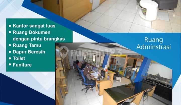 Dijual Gedung Lokasi Strategis di Ciateul Mainroad
