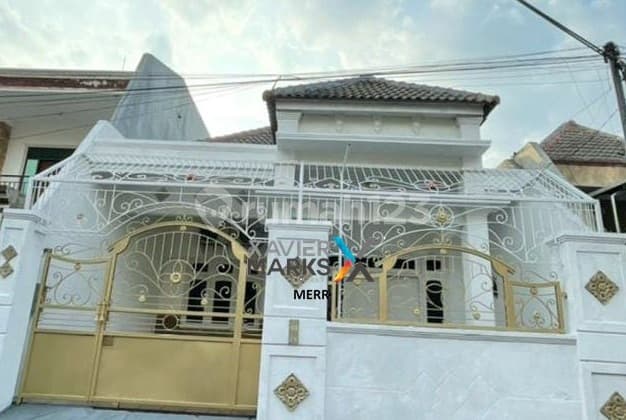 Rumah Baru Gress Row Lebar di Lebak Indah Timur Dekat Kenjeran