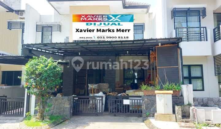 Dijual Rumah Siap Huni di Jalan Utama Serenity Nginden Langka