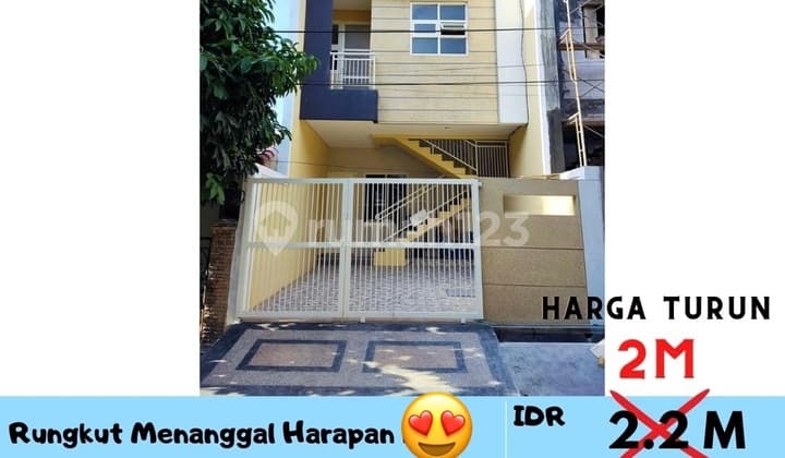 Rumah Bisa Untuk Kost Baru Gress Rungkut Menanggal