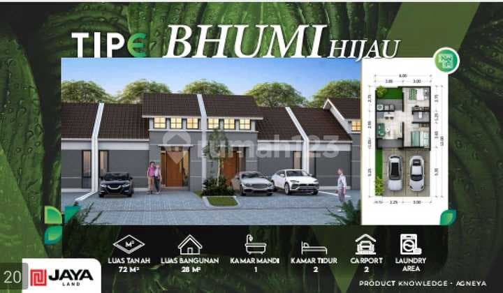 New Vazza Home Cluster Agneya Tipe Bhumi Hijau Sidoarjo