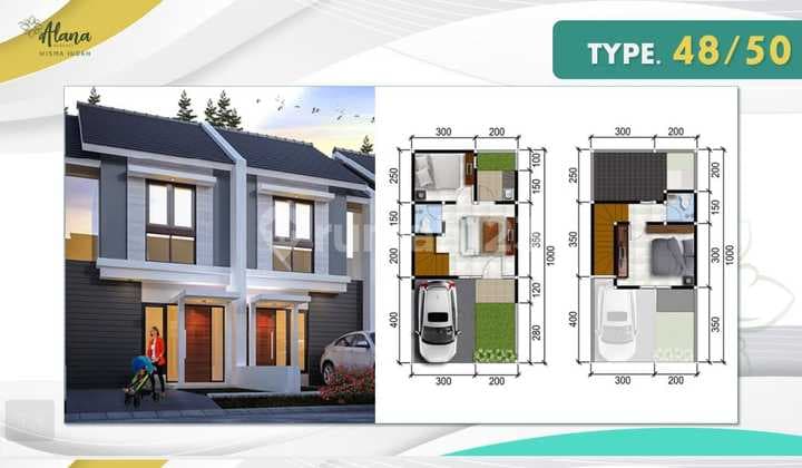 On Progress Rumah di Alana Wisma Indah 2 Bagus