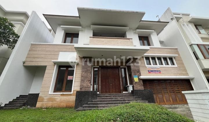 Dijual Rumah Mewah View Lapangan Golf Cluster The Crown Phg Summarecon Serpong Gading Serpong