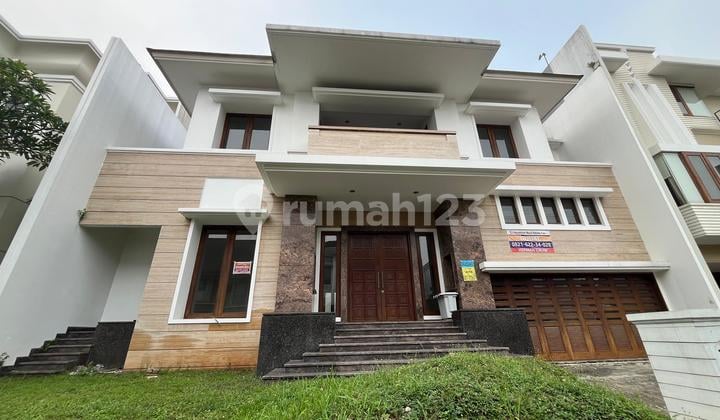 Dijual Rumah Mewah View Lapangan Golf Cluster The Crown Phg Summarecon Serpong Gading Serpong