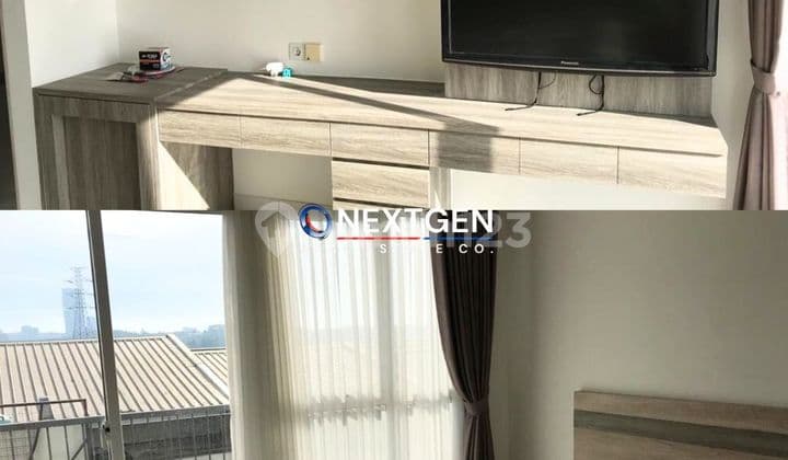 Disewakan Apartemen Casa De Parco Bsd Tipe Studio Full Furnished Tower Gardenia Lantai 5