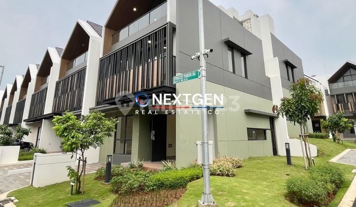 Dijual Rumah Hook Sebrang Club House 3 Lantai Attic Strozzi Symphonia Gading Serpong