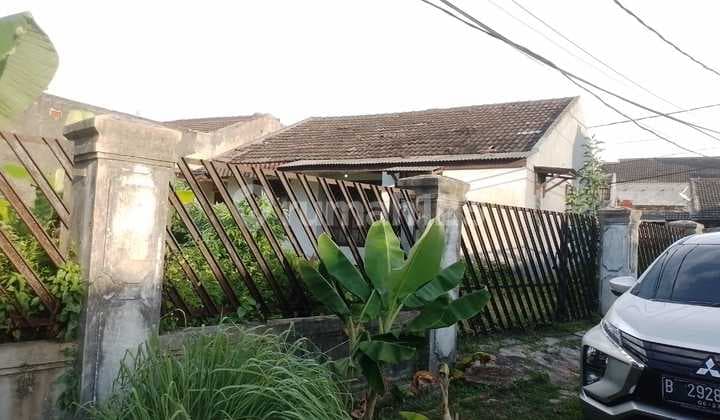 Dijual rumah lama hitung tanah saja bonus bangunan diSerua Makmur