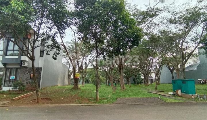 Kavling cantik hoek taman depan taman asri dan tenang di Avani