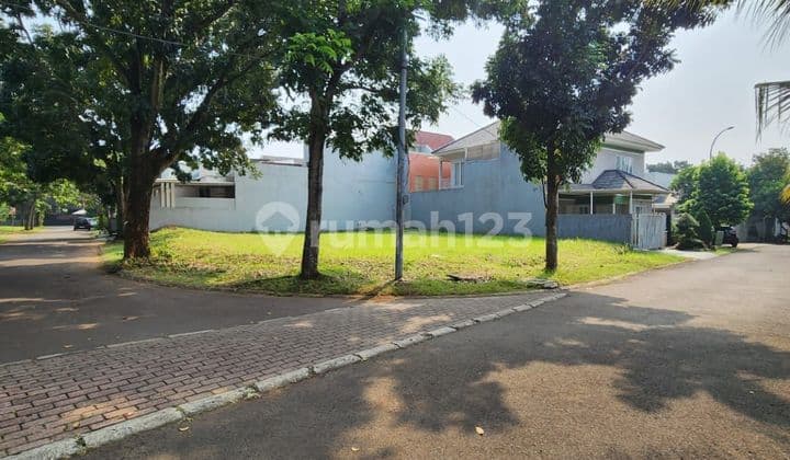 Kavling hoek 430m² termurah di kencanaloka hadap selatan - barat