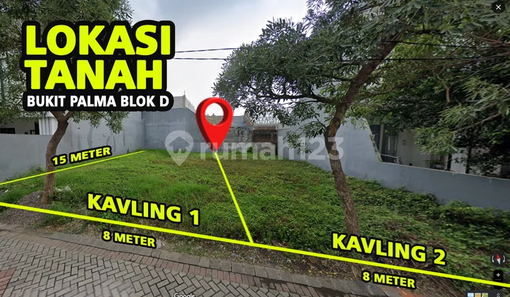 DIJUAL 2 KAVLING JEJER BUKIT PALMA CITRALAND UTARA