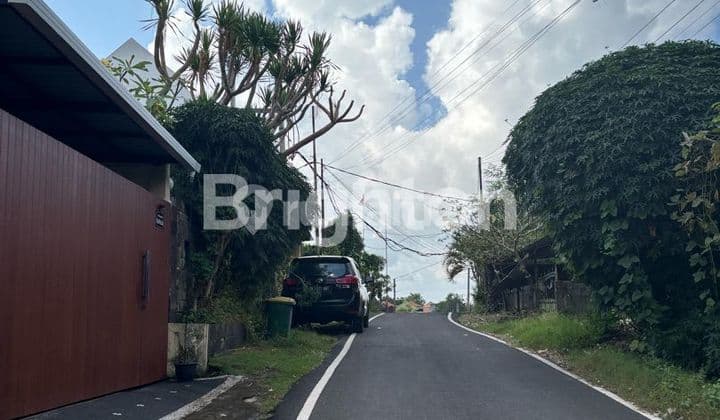 Tanah kawasan vila di ungasan ada view