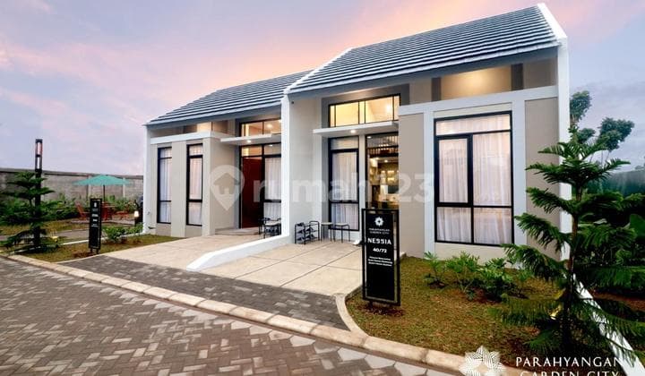 Rumah Minimalis Modern Type Nessia Parahyangan Garden City