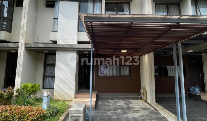 Rumah Cluster Askara Vanya Park Bsd Dijual Murah 3 Kamar Semi Furnish Lokasi Strategis Siap Huni SHM