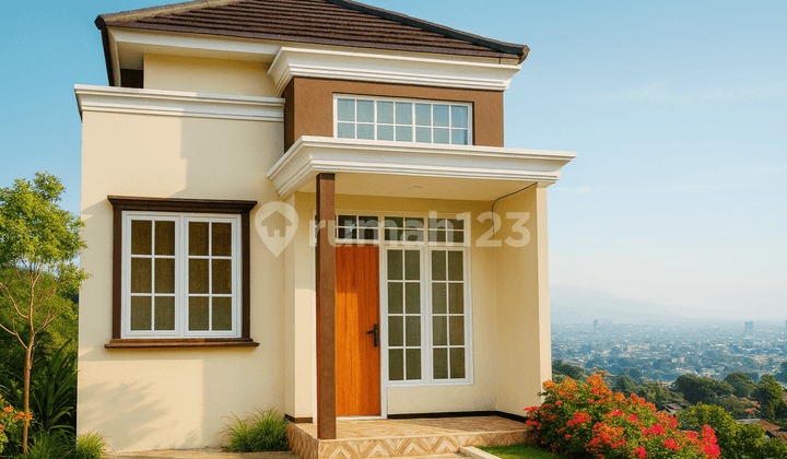 Rumah Modern Classic Malang 400 Jutaan View Gunung City Light